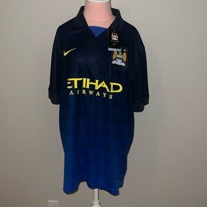 NWT Manchester City Men’s 2014/2015 Away Nike Jersey